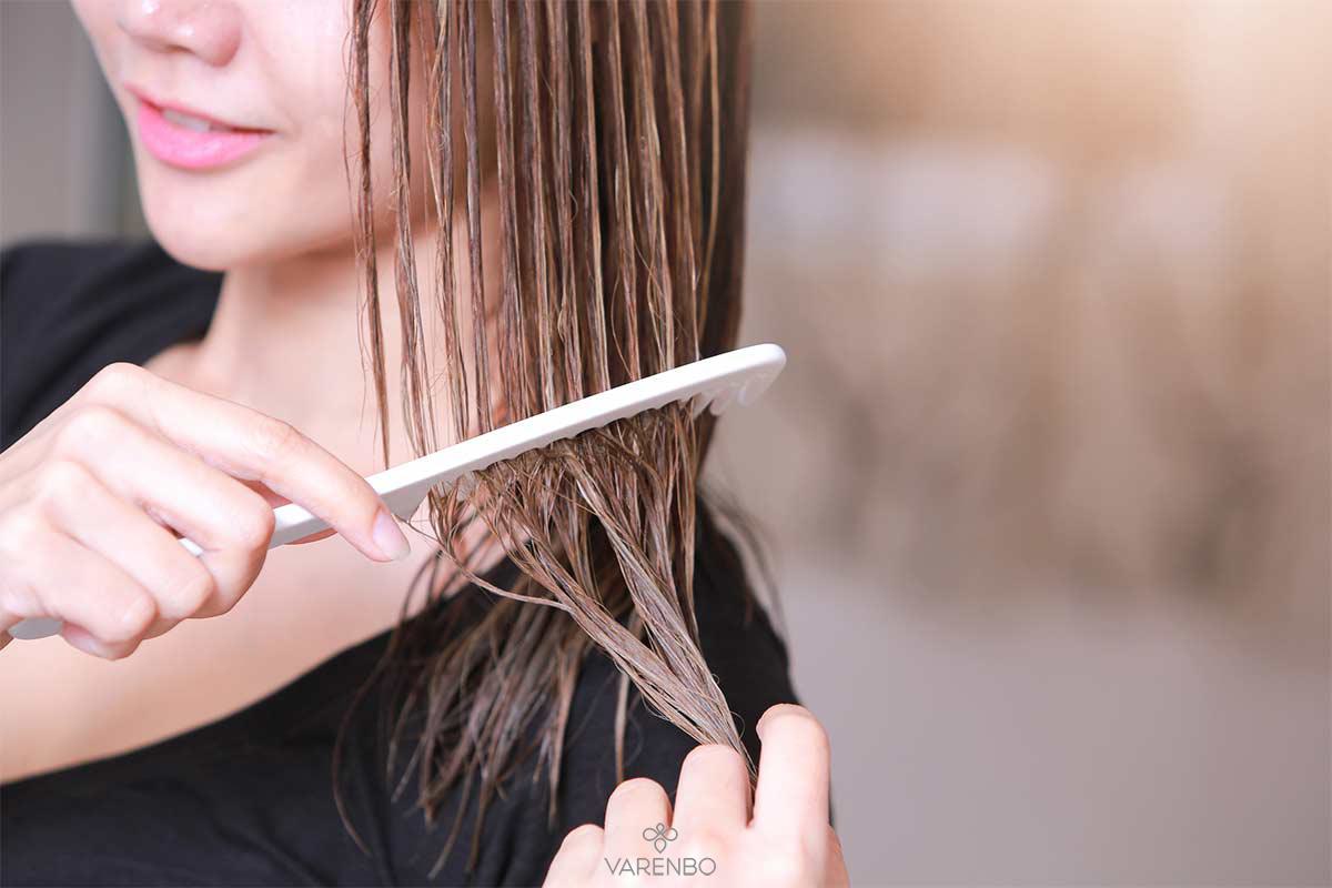 بهترین روش درمان موهای سوخته با دکلره در خانه