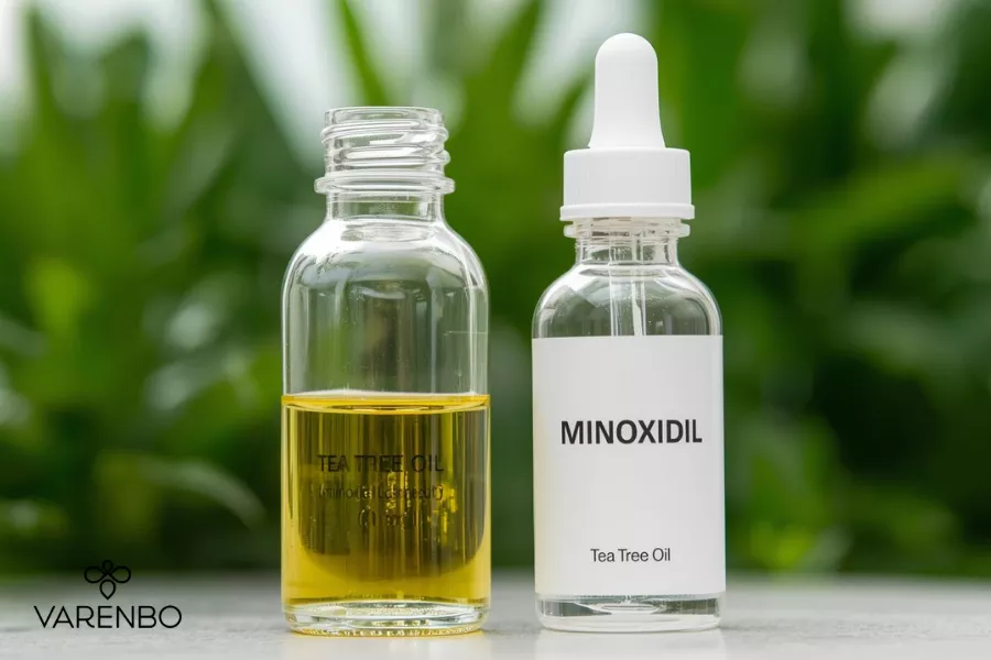 مخلوط روغن درخت چای با ماینوکسیدیل