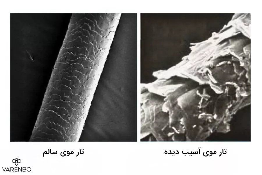 علت سوختن موها با دکلره