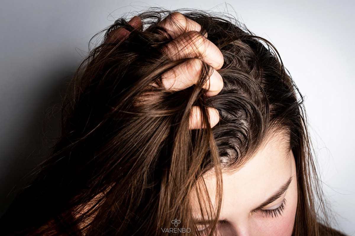 درمان چربی مو به روش خانگی