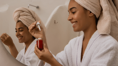 ترتیب روتین پوستی قبل از خواب