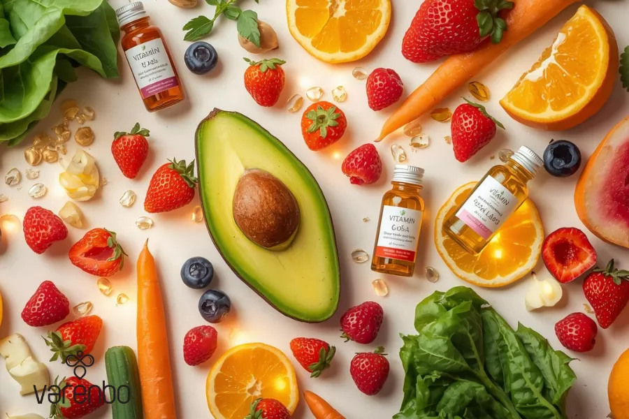 اهمیت ویتامین ها برای سلامت پوست