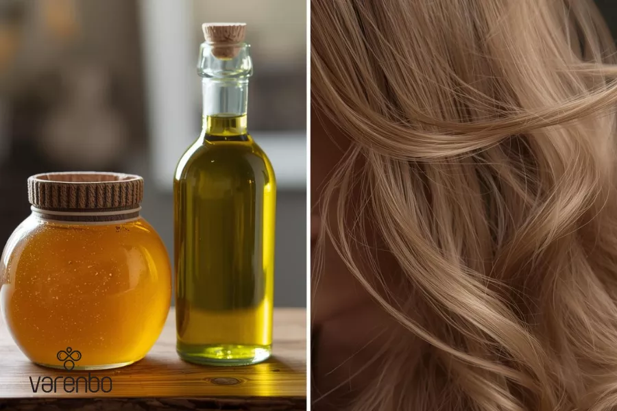 ماسک عسل و روغن زیتون