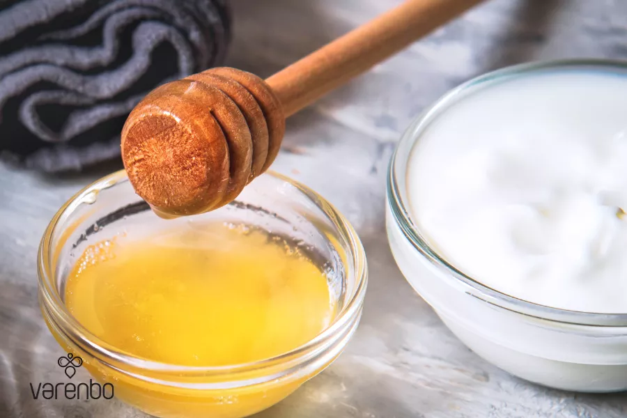 ماسک عسل و ماست