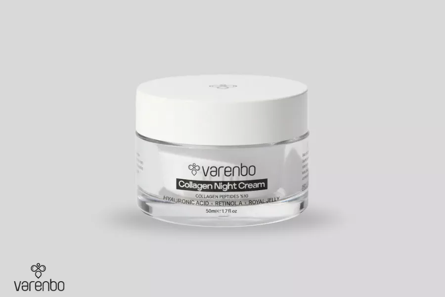کرم شب حاوی کلاژن وارنبو